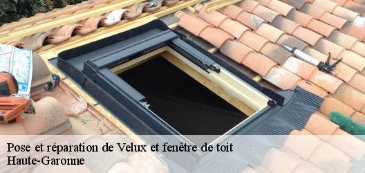 Pose et réparation de Velux et fenêtre de toit Haute-Garonne 